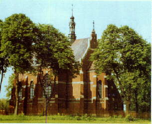 parish church in Strachocina, Poland