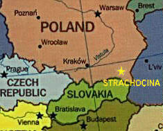 Strachocina, Poland -
 click to go to the map of the vicinity