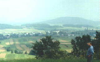 view of Strachocina, Poland